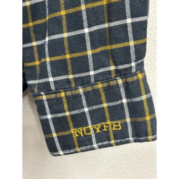 Nike SB NOYFB Plaid Flannel Shirt Mens Small Long Sleeve Button Up Skateboarding - Picture 5 of 7